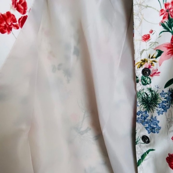 💐Only Simons XS Cream Baseball flower jacket💐 - Picture 5 of 7